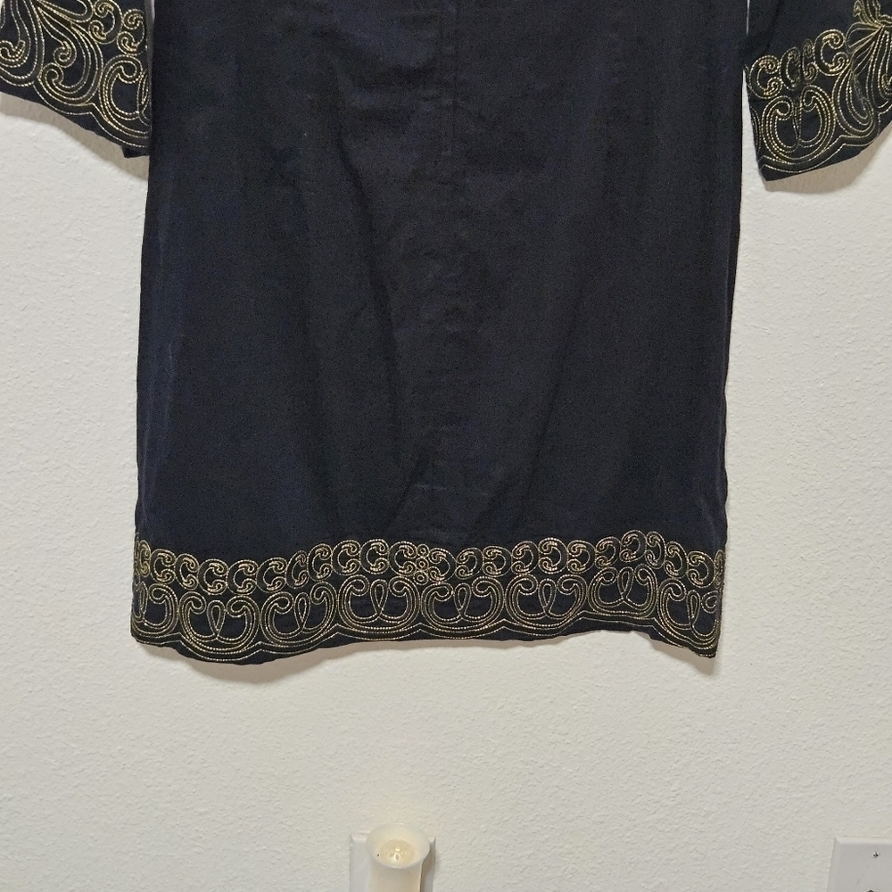 Lilly Pulitzer Shauna black embroidery dress size 4 - Picture 12 of 16